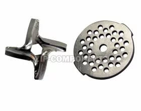 Нож + решётка мясорубки DR-DRB-DRA-шестигранник A09B01 MA-A09B01 Moulinex MS-0926063