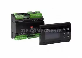 Программируемый контроллер Danfoss AK-PC 551 + Выносной дисплей Danfoss MMIGRS2