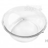 Стекло дверки (люка) стиральной машины Haier 0021400015